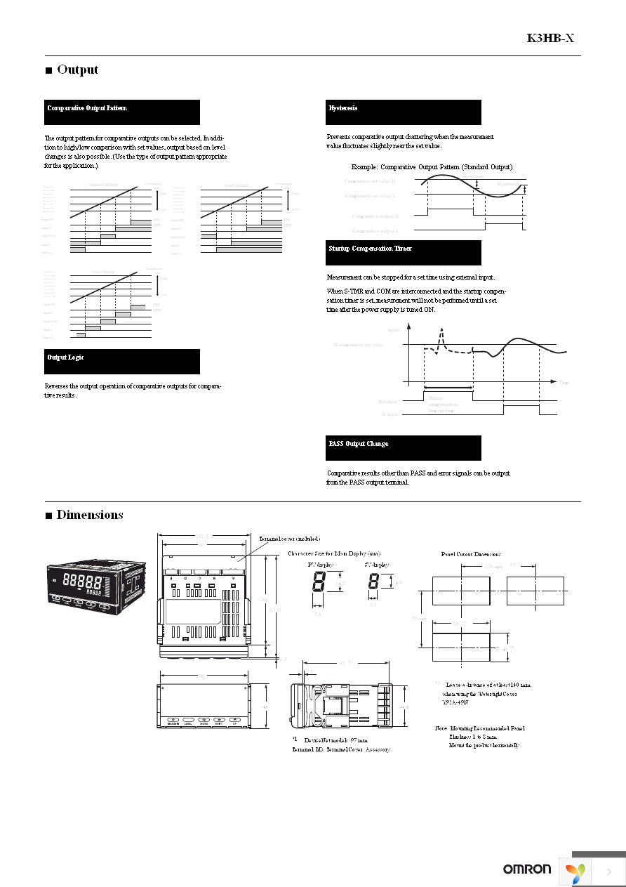 K3HB-XAD 100-240VAC Page 13